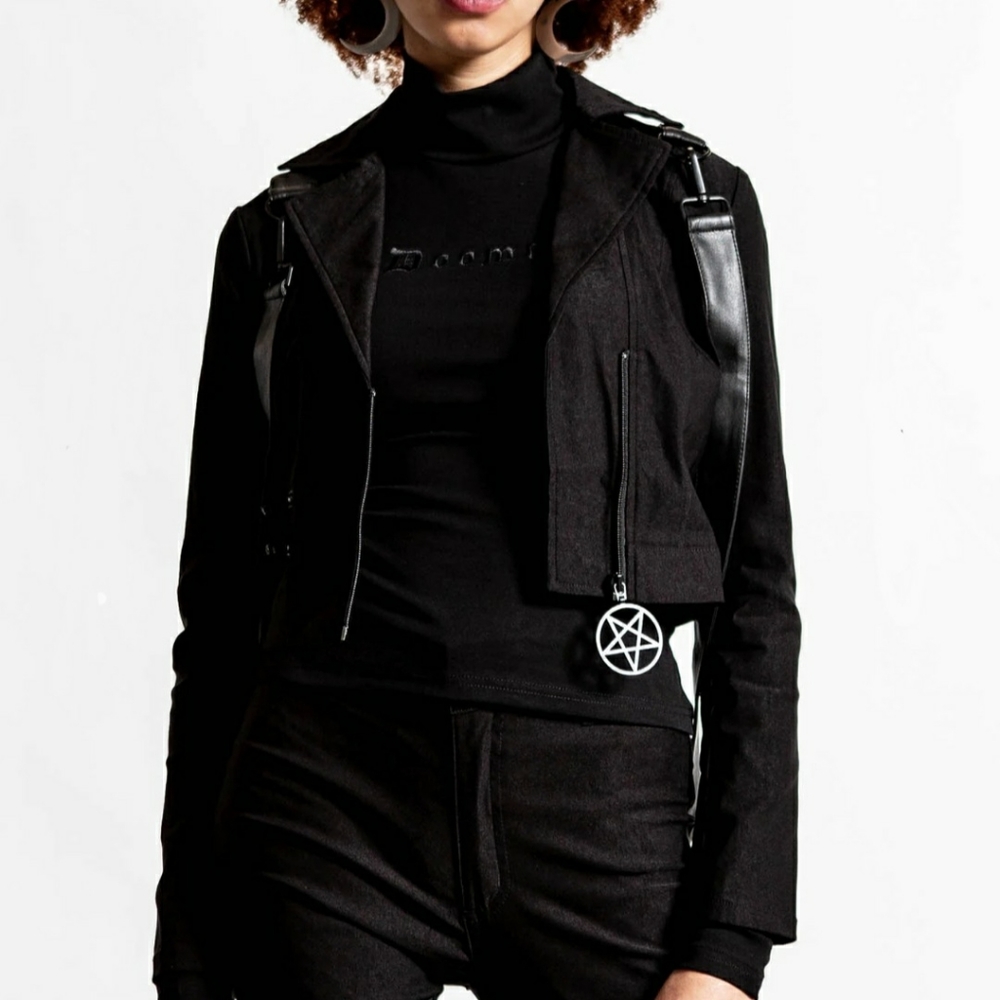Killstar Freak Flag Jacket in Black
